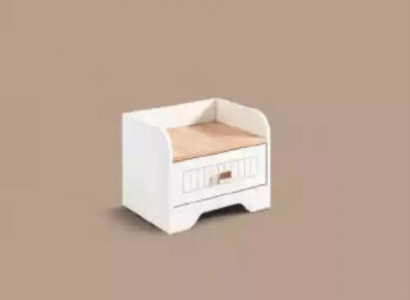 Modern Nachttisch Beistelltisch Weiß Design Nachtkommode Nachtkonsole Möbel Neu